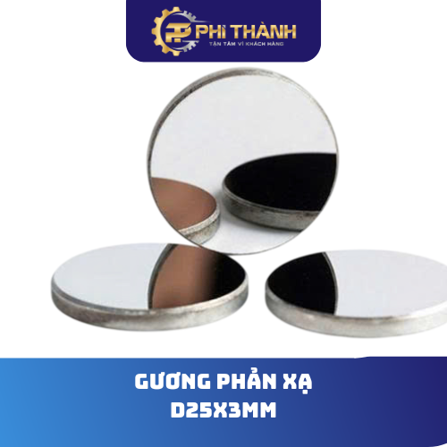 Gương phản xạ D25x3mm