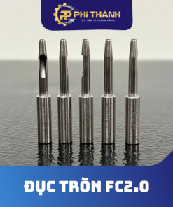 Đục Tròn FC2.0 – Mũi Đục Lỗ Chuyên Nghiệp Cho Ngành Giày Dép & Đồ Da