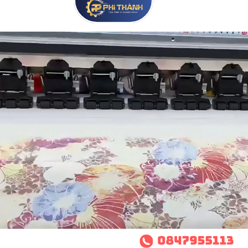 Máy In Chuyển Nhiệt 4 Đầu 1,8M – Giải Pháp In Công Nghiệp Tốc Độ Cao, Chất Lượng Vượt Trội - Ảnh 4