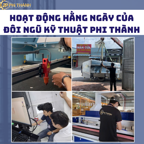 Hoạt Động Hằng Ngày Của Đội Ngũ Kỹ Thuật Phi Thành