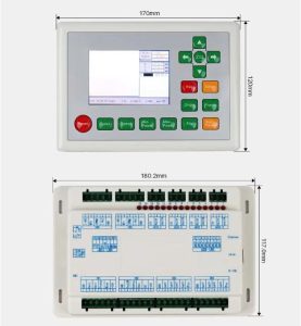 Kích thước bộ điều khiển RDC6442S-B (EC)