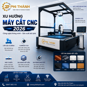 Xu hướng máy căt cnc 2026