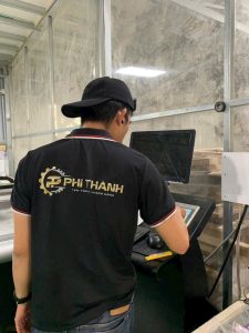 Quy trình lắp đặt máy cắt laser tại phi thành