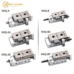 Các Dòng Xi Lanh Bàn Trượt Khí Nén Dòng MXQ