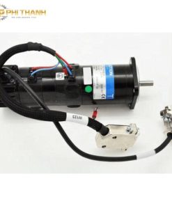 Động cơ Sanyo Denki T511T-012EL8N 110W, 75VDC, servo DC SANMOTION T, ứng dụng cho máy CNC, EDM và hệ thống tự động hóa chính xác.