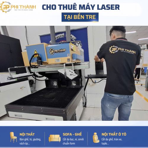 DỊch vụ cho thuê máy laser tại Bến Tre