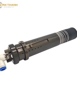 đầu dao rung khí nén dùng cho máy cắt dao CNC để cắt các vật liệu như vải, da, simili, xốp,...dùng cho ngành may mặc, da giày, nội thất, oto,...