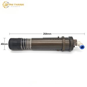đầu dao rung khí nén  dùng cho máy cắt dao CNC để cắt các vật liệu như vải, da, simili, xốp,...dùng cho ngành may mặc, da giày, nội thất, oto,...