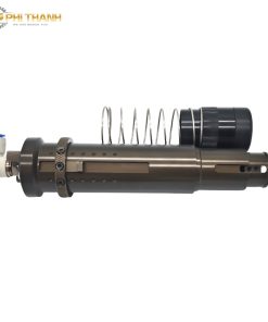 đầu dao rung khí nén dùng cho máy cắt dao CNC để cắt các vật liệu như vải, da, simili, xốp,...dùng cho ngành may mặc, da giày, nội thất, oto,...