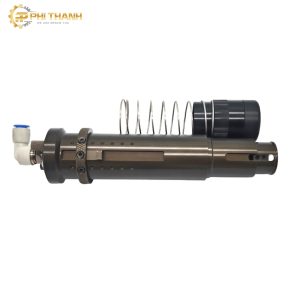 đầu dao khí nén SRT91102 dùng cho máy cắt dao CNC để cắt các vật liệu như vải, da, simili, xốp,...dùng cho ngành may mặc, da giày, nội thất, oto,...