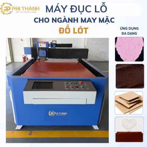 Máy Đục Lỗ CHho Ngành May Mặc và Đồ Lót