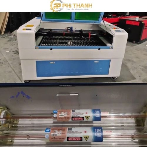 Máy laser và bóng đèn laser