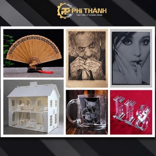 Thành phẩm máy cắt laser 1390