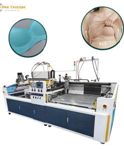 Máy quét silicon tự động Bắc Giang giúp phủ silicon đồng đều, giảm thao tác thủ công và nâng cao năng suất cho doanh nghiệp may mặc.