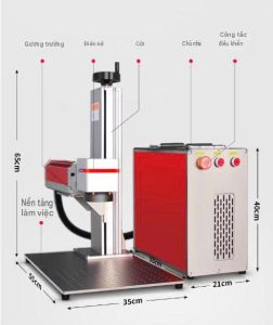 Máy laser sợi quang 20W
