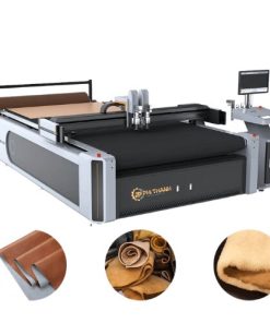Máy cắt dao CNC 1625 cắt vải, da, foam, PVC, EVA chính xác, nhanh và ổn định. Phù hợp may mặc, giày da, sofa, ô tô, bao bì và quảng cáo