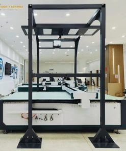 Máy cắt dao CNC 1625 cắt vải, da, foam, PVC, EVA chính xác, nhanh và ổn định. Phù hợp may mặc, giày da, sofa, ô tô, bao bì và quảng cáo