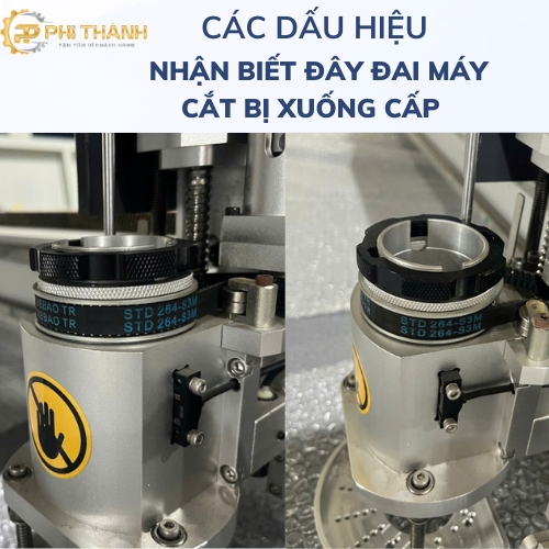 Các dấu hiệu day đai xuống cấp