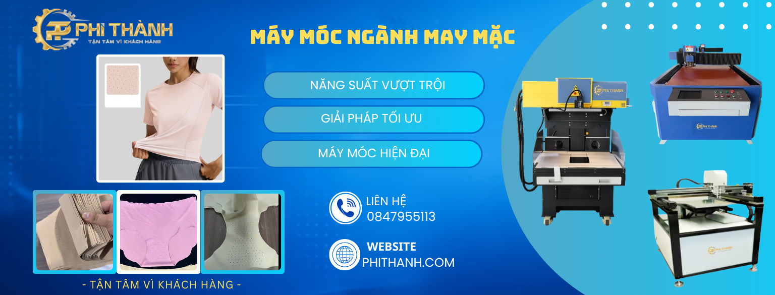 máy móc công nghệ cho ngành may mặc