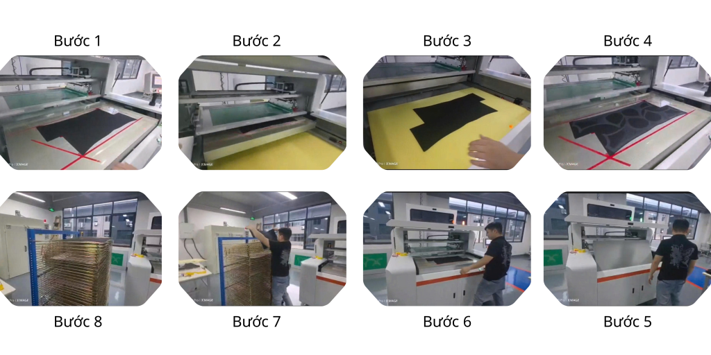 Quy trình hoạt động của máy quét keo Silicon
