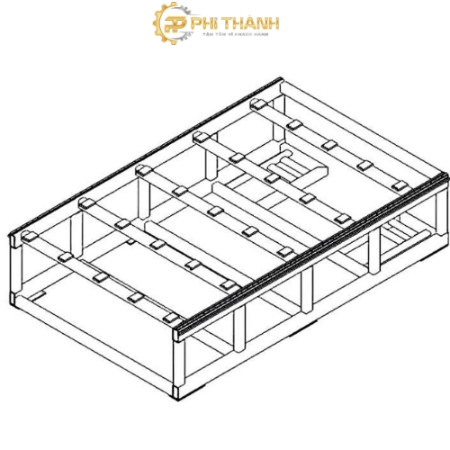 Sơ đồ máy cắt dao 9060