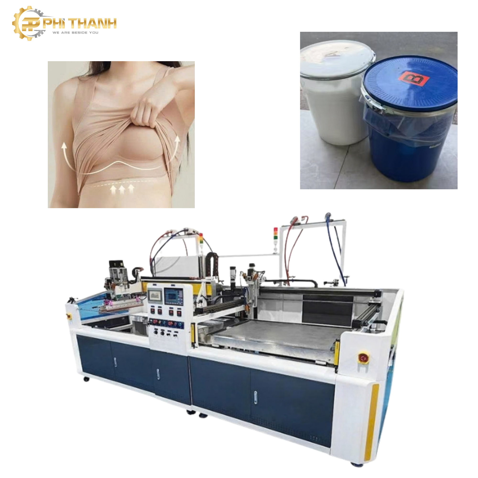 Máy quét keo silicone và keo silicone
