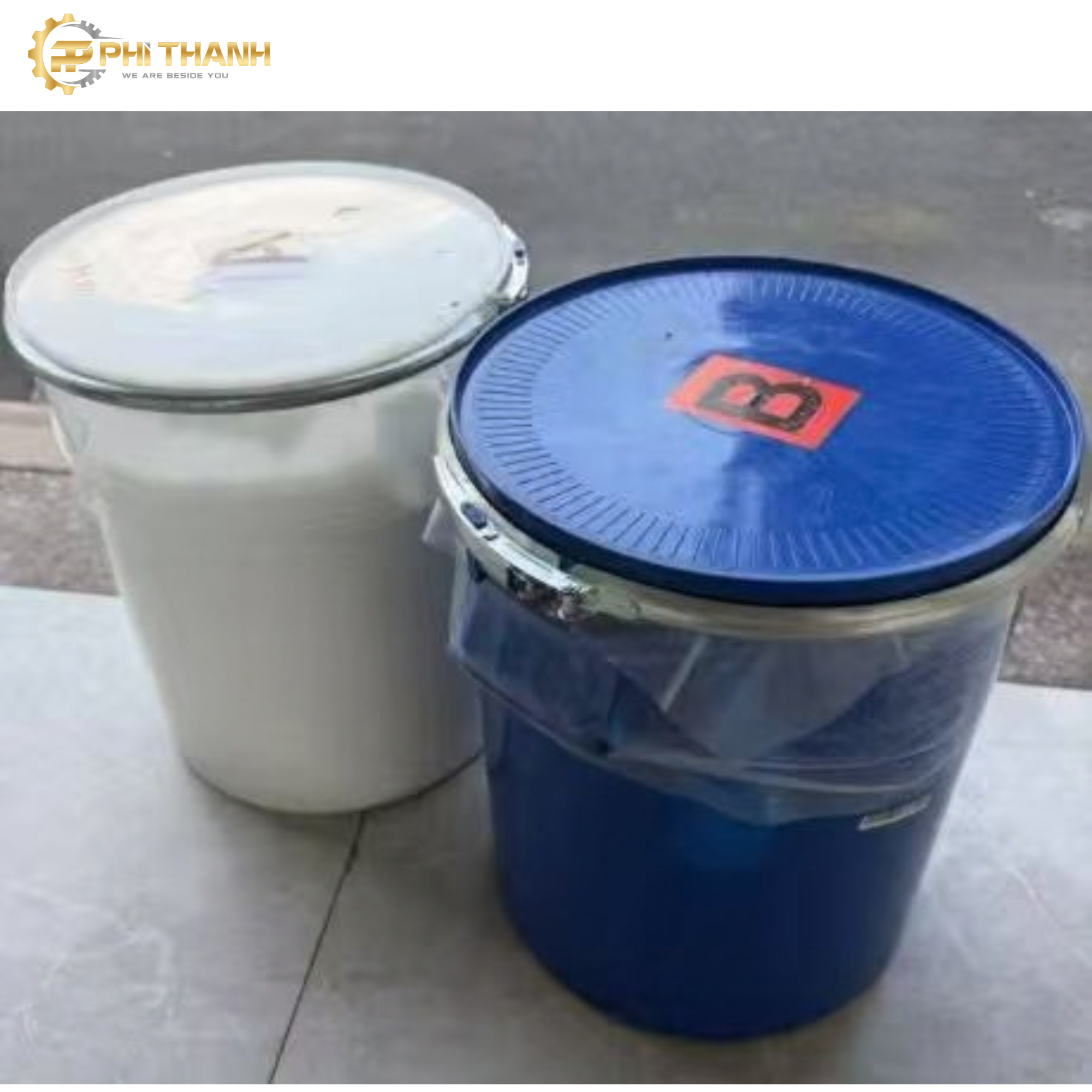 Keo Silicone dùng cho máy quét silicone ngành may mặc, phù hợp phủ vải, tạo lớp chống trượt, tăng độ bám dính, hỗ trợ sản xuất tự động.