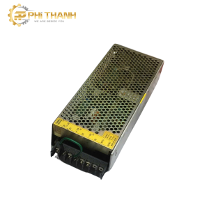 Nguồn PMC100E công suất 100W, đầu vào AC 85–264V, đầu ra đa điện áp 5V, 12V, 15V. Thiết kế nhỏ gọn, bảo vệ quá áp, quá dòng, phù hợp máy công nghiệp.