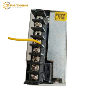 Nguồn PMC100E công suất 100W, đầu vào AC 85–264V, đầu ra đa điện áp 5V, 12V, 15V. Thiết kế nhỏ gọn, bảo vệ quá áp, quá dòng, phù hợp máy công nghiệp.