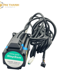 Động cơ bước StepSSm 60BYGH88-3004B 2 pha 4 dây, góc bước 1,8°, ứng dụng cho máy may, máy thêu, máy cắt chỉ và thiết bị dệt.